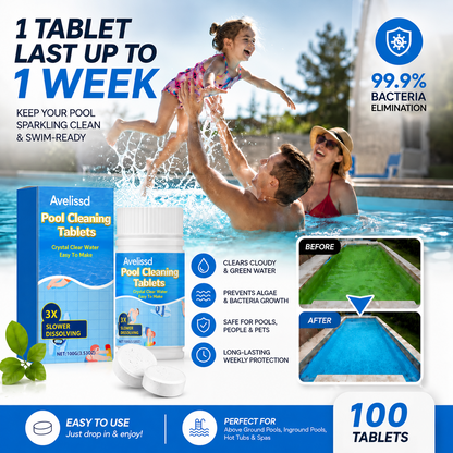 The Next-Gen Pool Purifier is here ✨ 2X Stronger Algae Control, Gentle & Safe for Kids! 👨‍👩‍👧‍👦