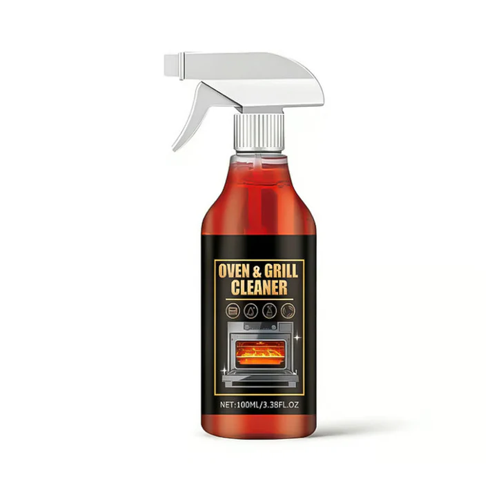 Powerful Oven & Grill cleaner SprayI Dissolves Grease in 5 Mins No Scrubbing & Eliminates Odors🔥