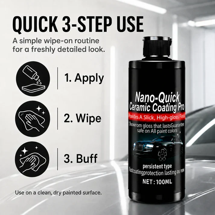 🚘Automotive Nano Ceramic Coating Spray✨
