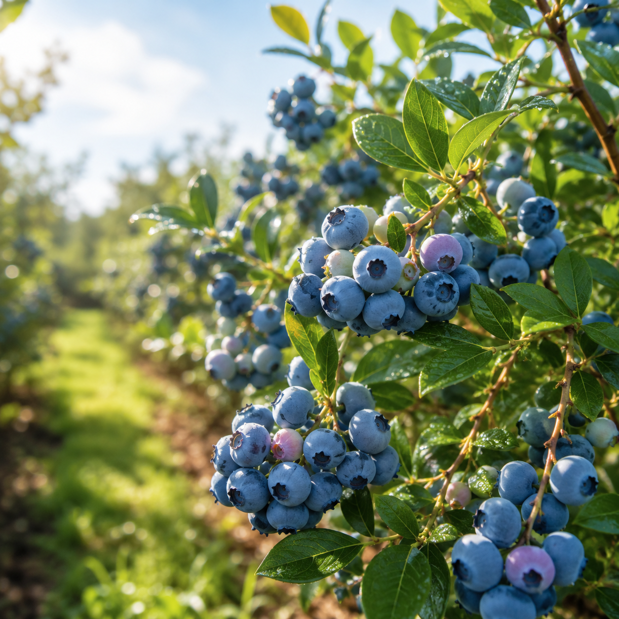 🔥King of Berries - Giant Blueberry Fruit Seeds - Four Seasons Plants🤤
