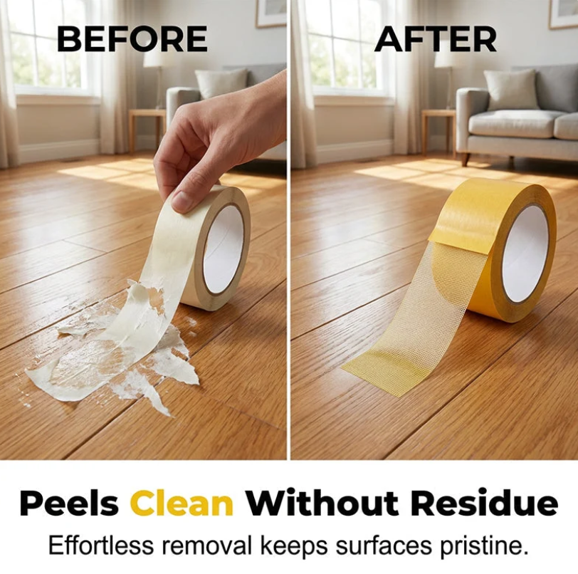 High-Tack Double-Sided Mesh Tape