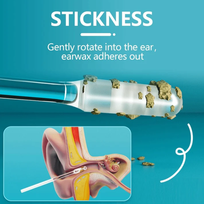 🥳2026 HOT SALE💞50K+ SOLD!🔥Ear Cleaner Sticky Pick