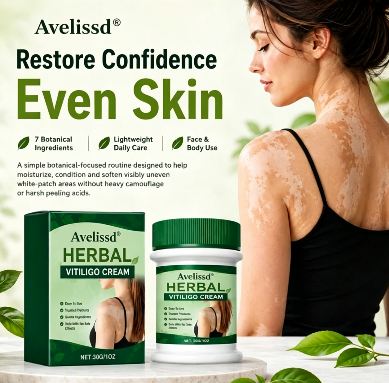 Avelissd® Herbal Vitiligo Cream
