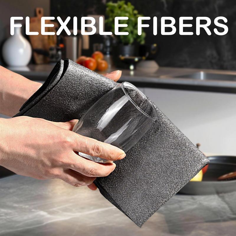🔥On Sale！！✨ Magic Cleaning Cloth, Reuseable Thickened Streak Free Magic Cleaning Wipes