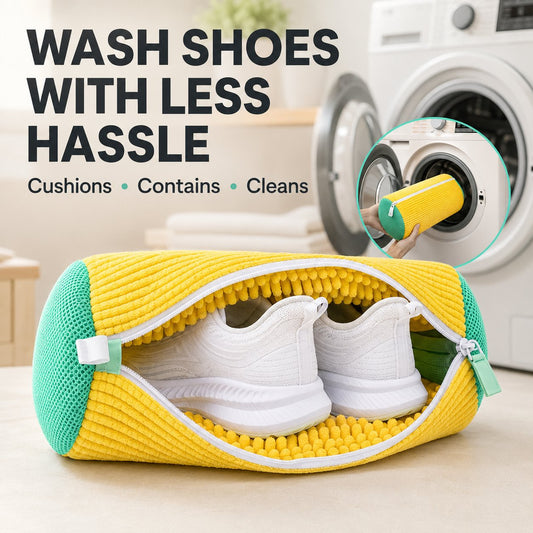 💦Laundry Shoe Washing Bag for Washing Machine - Protect Your Footwear during the Wash Accessories shoe washing,Mesh Accessory mesh laundry⚡
