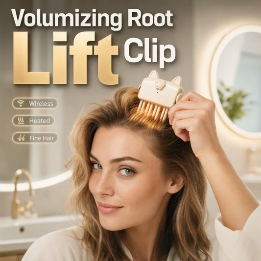 🎉48k+ Sold 💇 Wireless Hot Curler for Adding Volume to Hair Roots. Portable Styling Tool for Travel, Ideal for Fine and Straight Hair