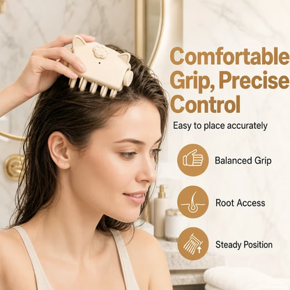 🎉48k+ Sold 💇 Wireless Hot Curler for Adding Volume to Hair Roots. Portable Styling Tool for Travel, Ideal for Fine and Straight Hair