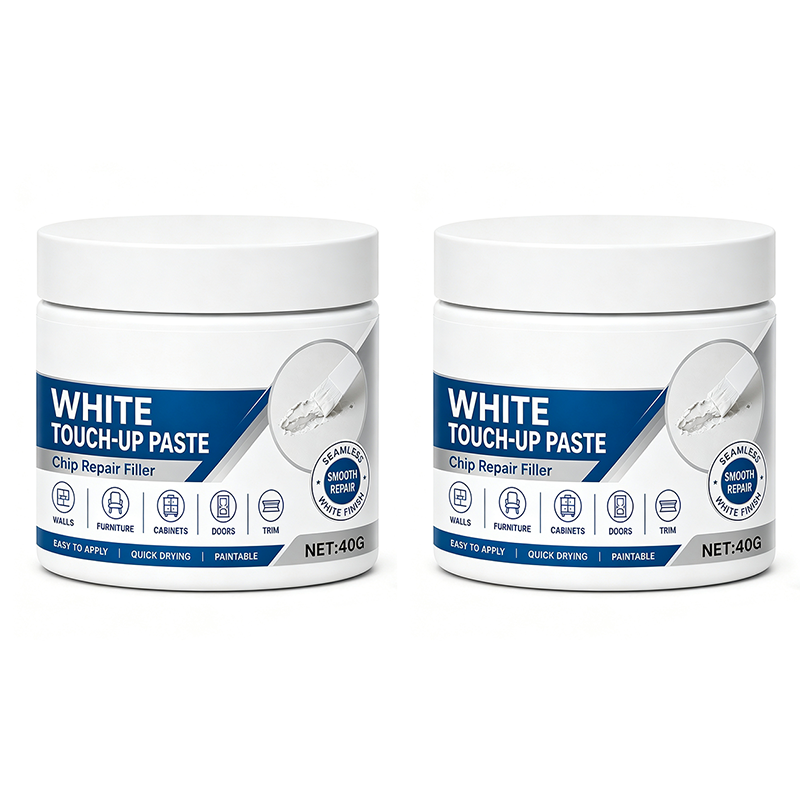 🔥A brush is included with every item.🔥White Furniture Touch-Up Paste with Brush