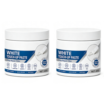 🔥A brush is included with every item.🔥White Furniture Touch-Up Paste with Brush